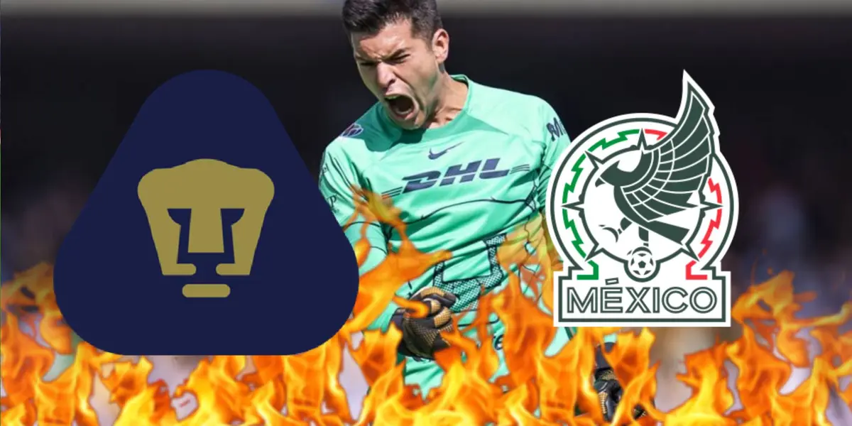 Julio González con la Selección Mexicana