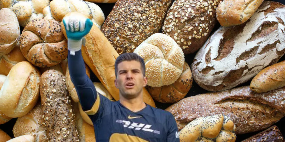 Julio González de Pumas con pan