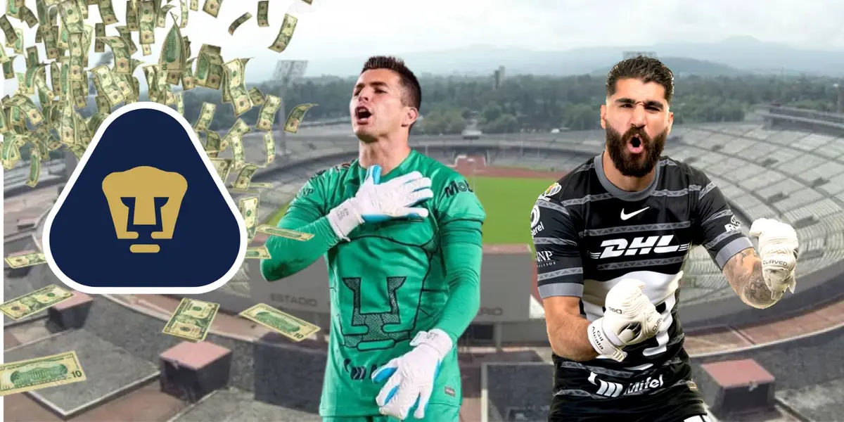 Julio y Alcalá en CU/FOTO: Pumas