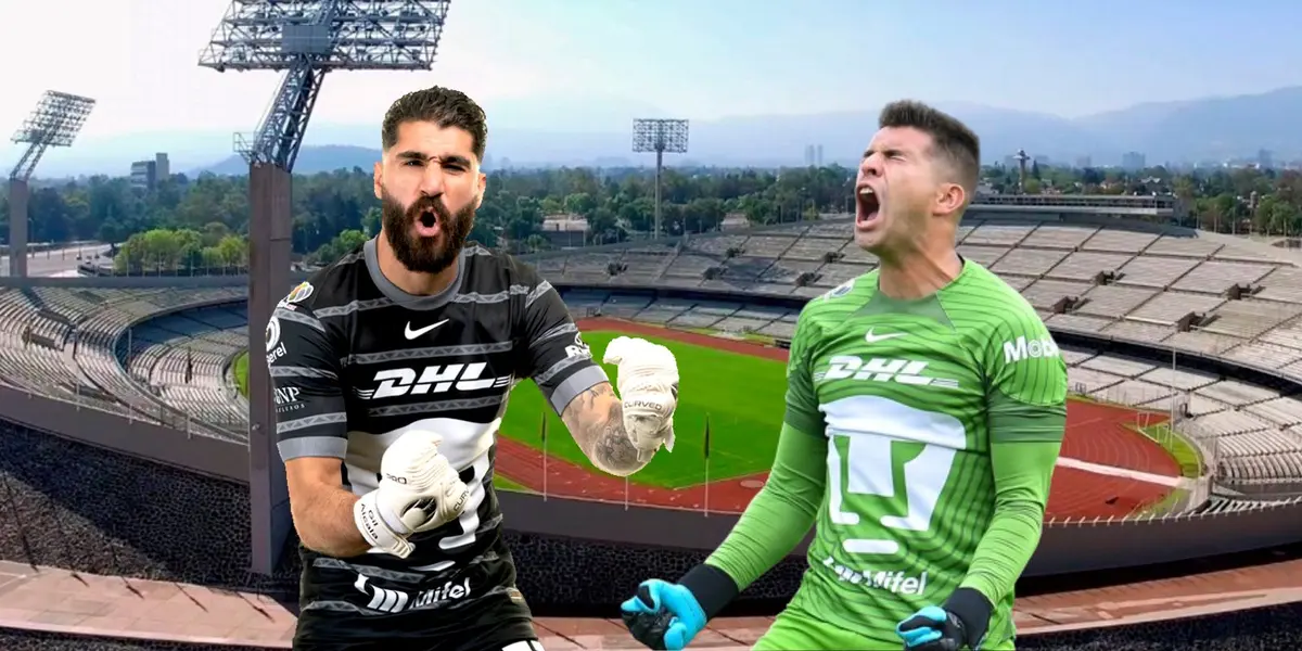 Julio y Gil en Ciudad Universitaria/FOTO: Pumas