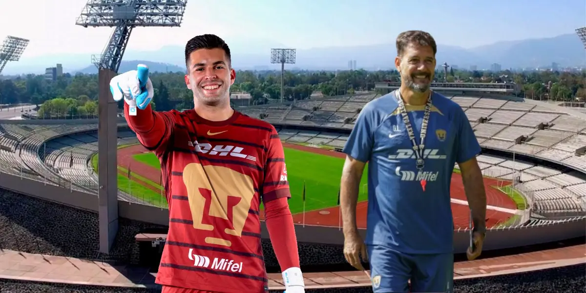 Julio y Lema en CU/FOTO: Pumas