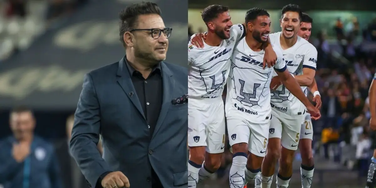 La comparación que exhibe la evolución de los Pumas con la llegada de Antonio Mohamed