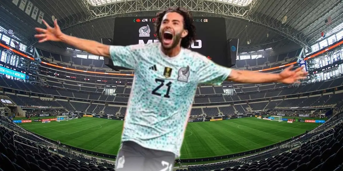 La selección mexicana se fue al descanso con un gol de desventaja y Lozano no oculta su molestia