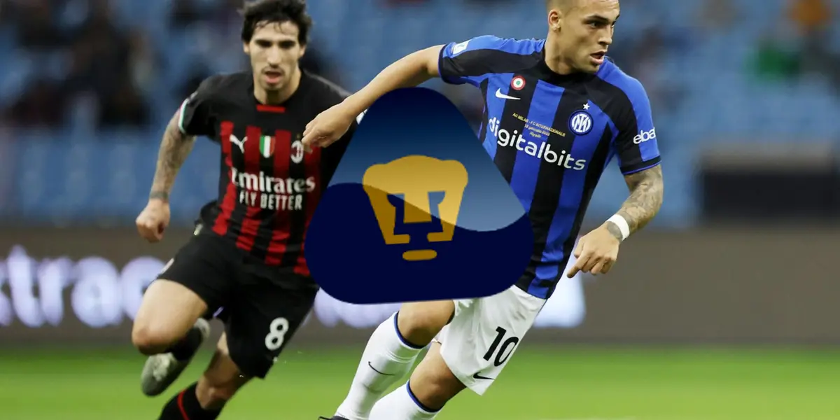 Lautaro aguanta pelota ante marca (Fuente: Getty)