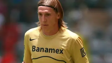 Leandro Augusto en la fase de calentamiento, antes de un partido (Fuente: Mexsports)