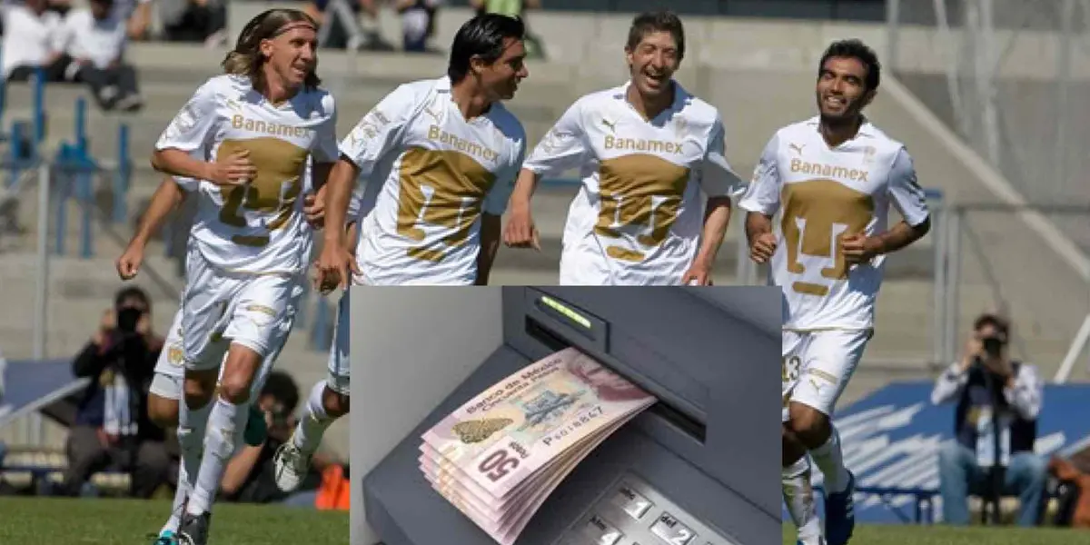 Leandro Augusto, Juan Carlos Cacho, Marco Antonio Palacios, Jehú Chiapas con Pumas y quincena