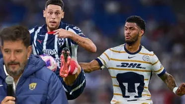 Lema en el Monterrey vs Pumas/FOTO: Azteca Deportes