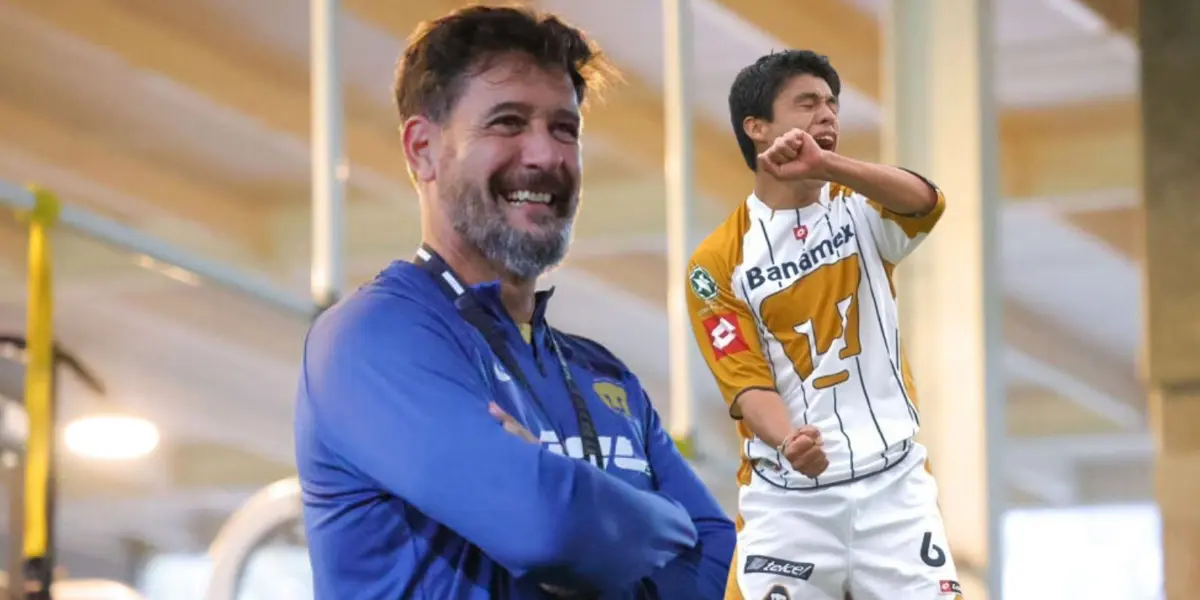 Lema y Gonzalo Pineda con Pumas/FOTO: CLaro Sports