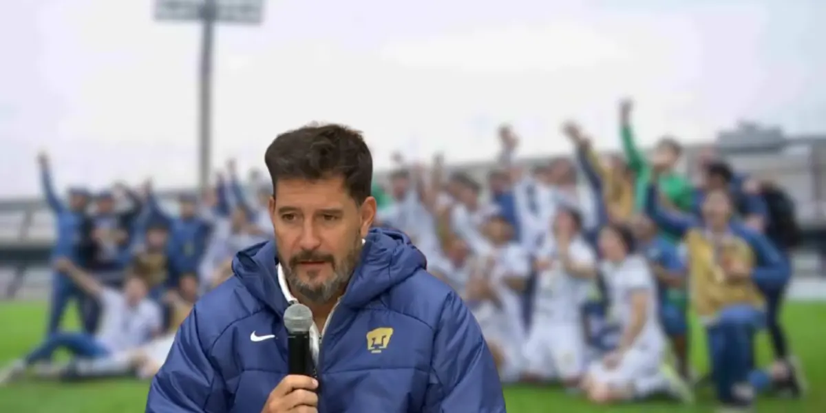 Lema y la cantera de Pumas/FOTO: Mexsport