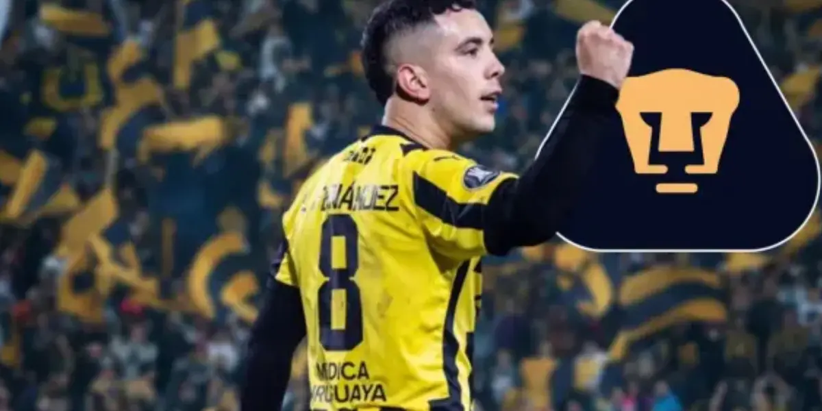 Leo Fernández jugando Copa Libertadores con el combinado de Pumas (Fuente: Ovación)