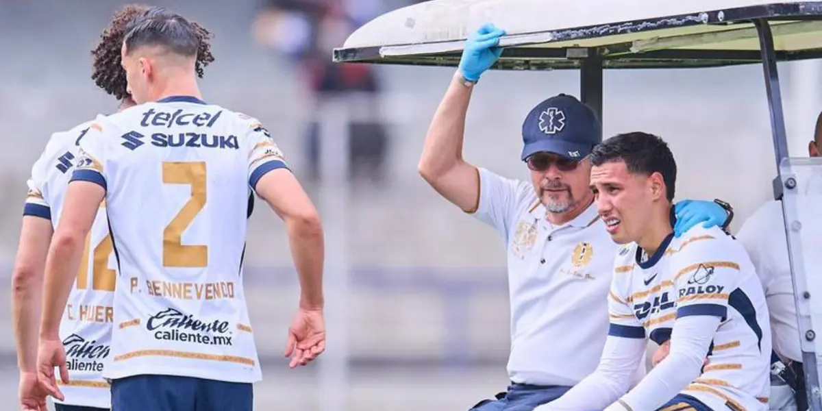 Leo Suárez con Pumas | Foto: Mexsport