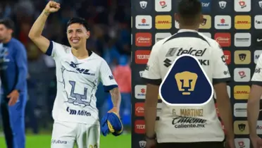 Leo Suárez festeja gol con la gente de Pumas, a la derecha, fichajes presentados (Fuente: Mexsports y Pumas)