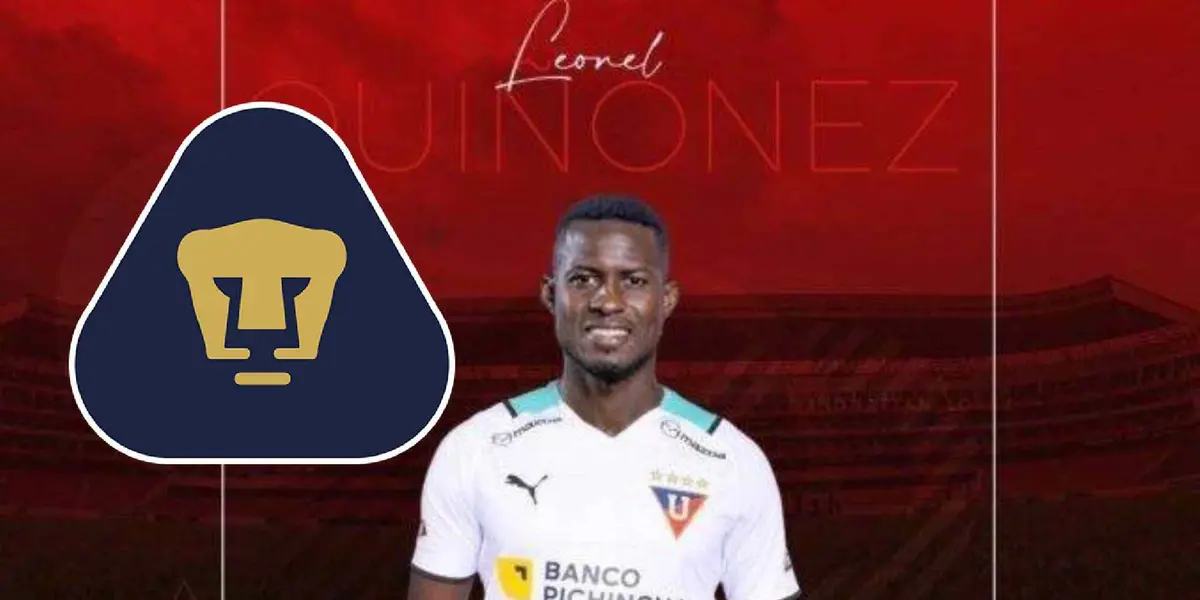 Leones Quiñónez con la Liga Ecuatoriana de Quito
