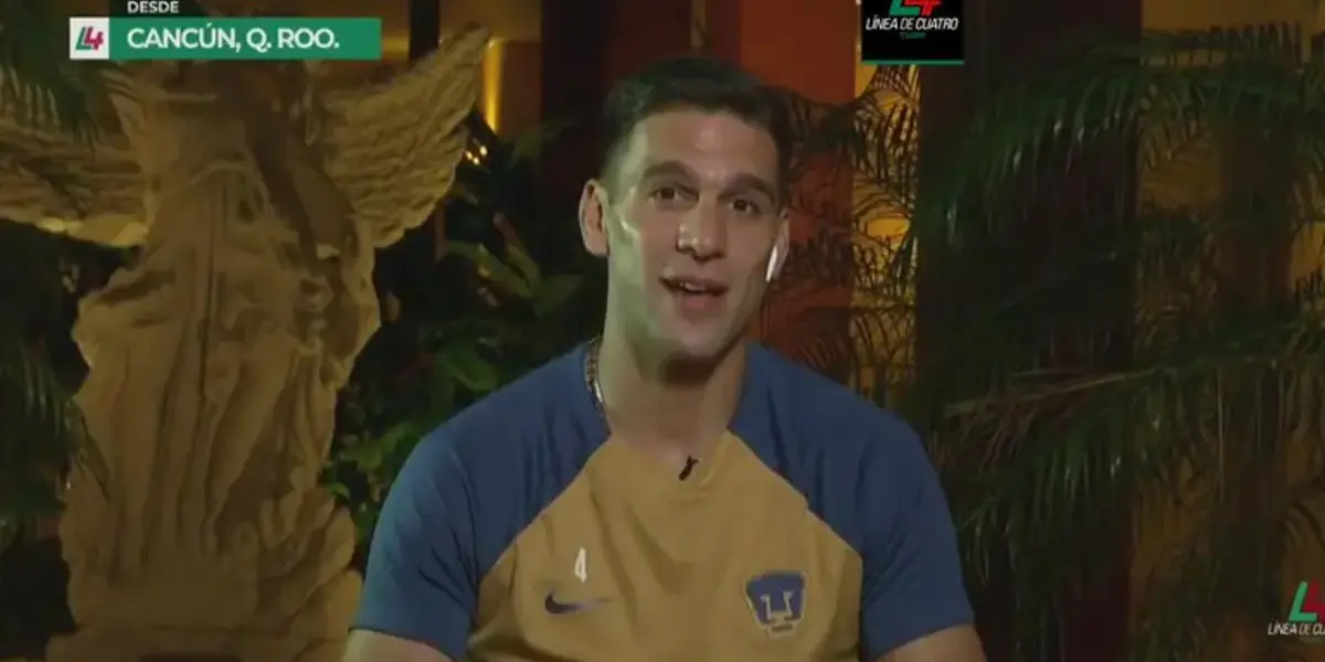 Lisandro Magalán con Pumas y TUDN