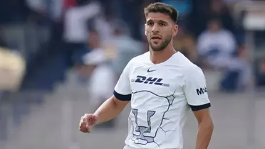 Lisandro Magallán con los Pumas de la UNAM Foto: Futbol Total