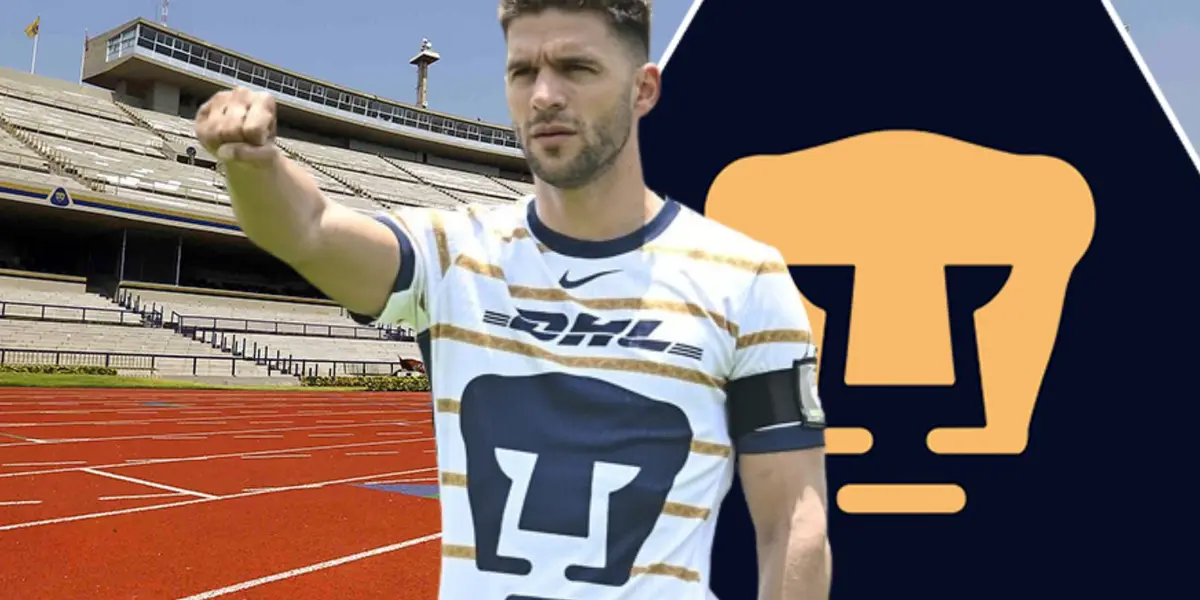 Lisandro Magallán con Pumas / Foto: Club Universidad