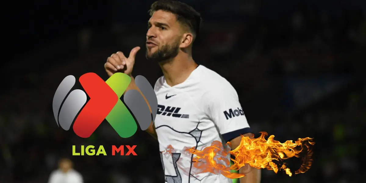 Lisandro Magallán jugando con Pumas