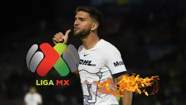 Lisandro Magallán jugando con Pumas