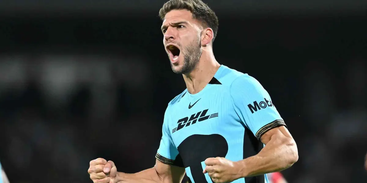 Lisandro Magallán jugando con Pumas