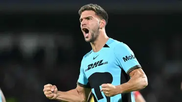 Lisandro Magallán jugando con Pumas