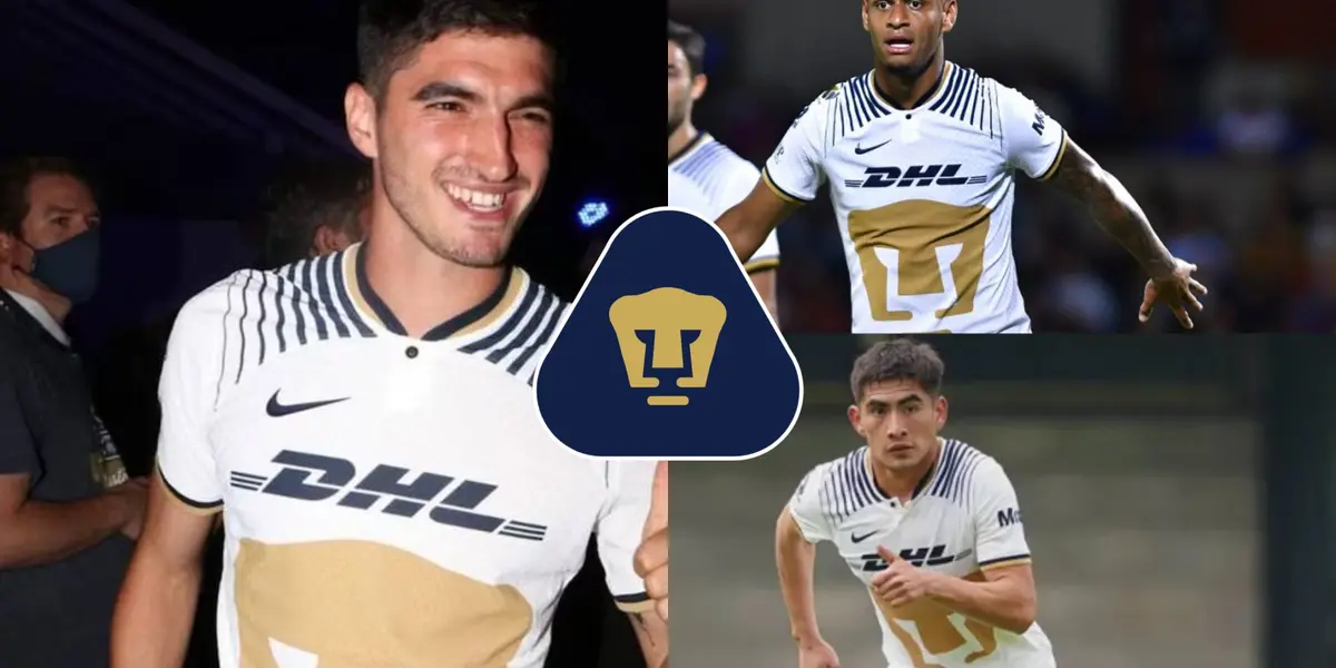 Los canteranos de Pumas José Caicedo y Alfonso Monroy no le llegan al sueldo de Gustavo Del Prete