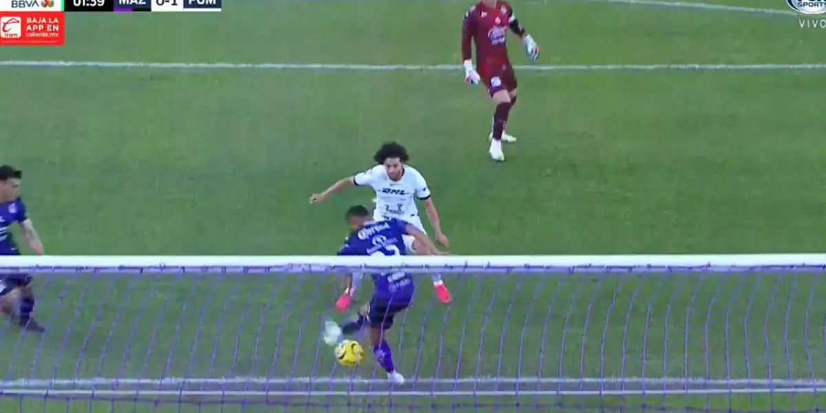 Los Pumas están en ventaja ante Mazatlán en el Encanto