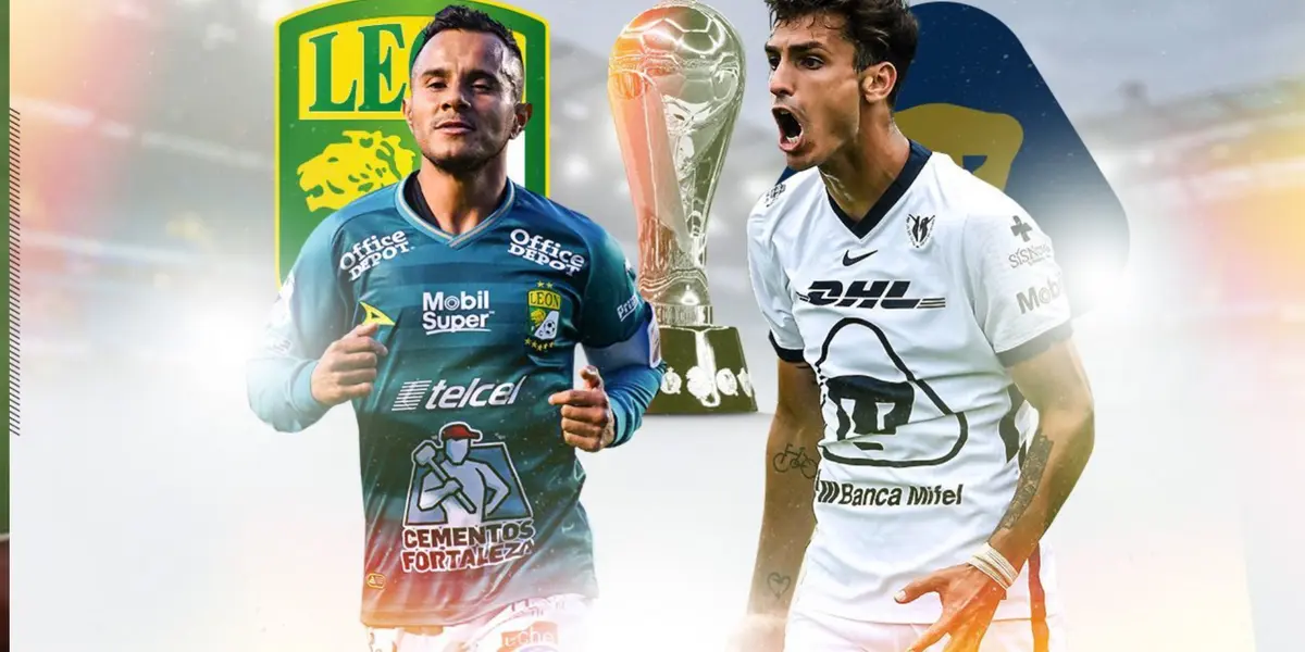 Luis Montes con León y Juan Ignacio Dinenno con Pumas