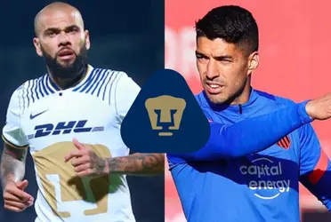 Luis Suárez podría llegar a Pumas bajo la misma modalidad que Dani Alves