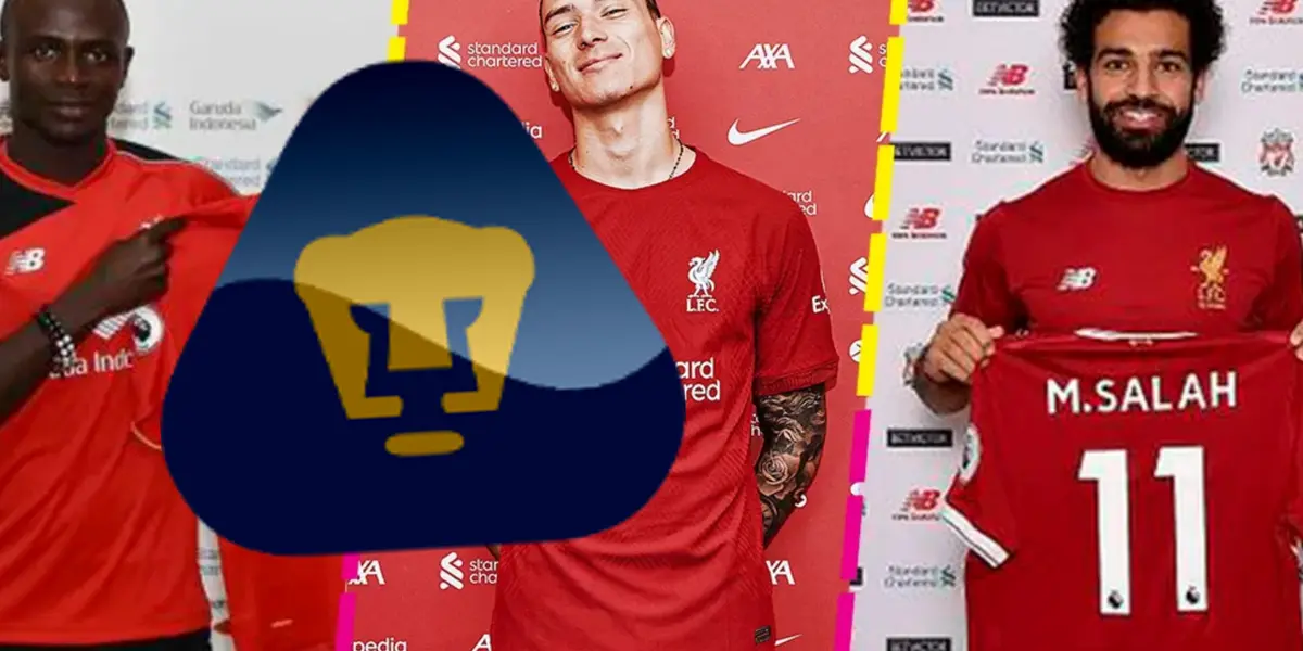 Mané, Nuñez y Salah presentados en el Liverpool (Fuente: Liverpool)