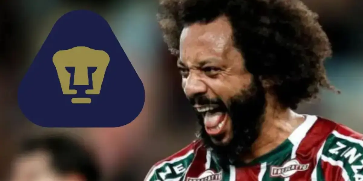 Marcelo festeja un gol con el combinado de Fluminense (Fuente: Globo Esporte)