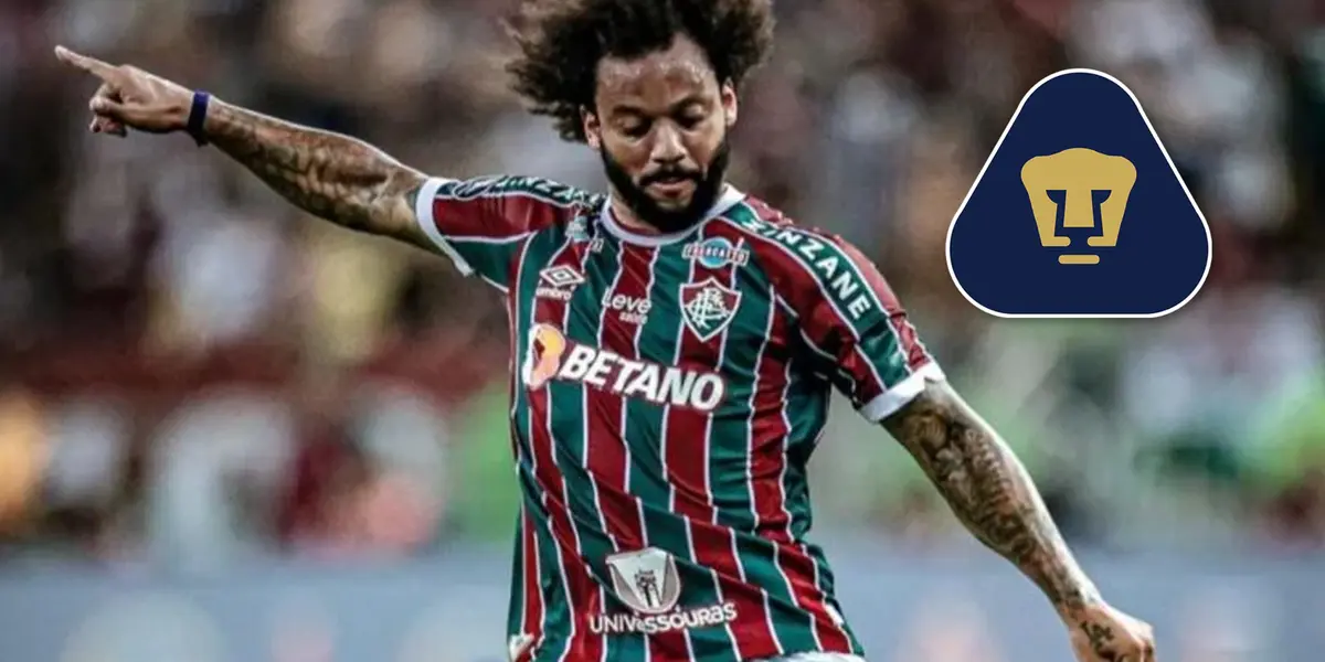 Marcelo jugando con el combinado de Fluminense (Fuente: Globo Esporte)