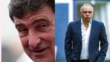 Mario Alberto Kempes y Guillermo Vázquez