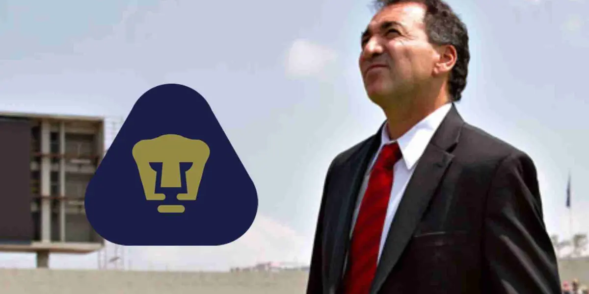 Mario Carrillo en el Estadio Olímpico de Pumas