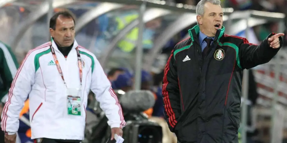 Mario Carrillo y Javier Aguirre en la Selección Mexicana | Foto: AM