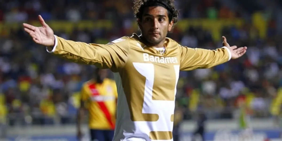 Martin Bravo jugando con Pumas