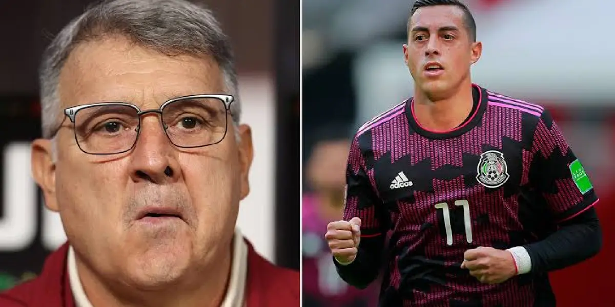 Martino y Rogelio Funes Mori en la Selección Mexicana