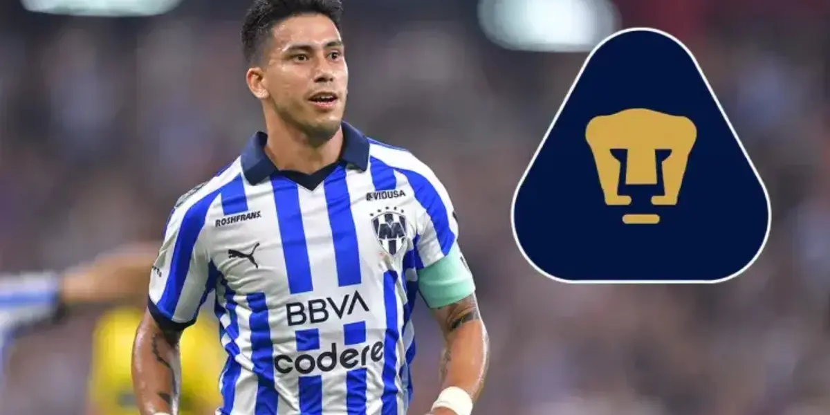 Maxi Meza con Rayados en Pumas