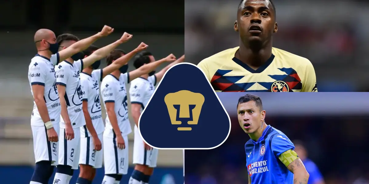 Mientras que los Pumas actúan sin titubeos, América y Cruz Azul no se atrevieron con Cata y Renato