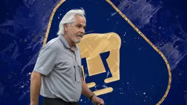 Miguel Mejía Barón con los Pumas