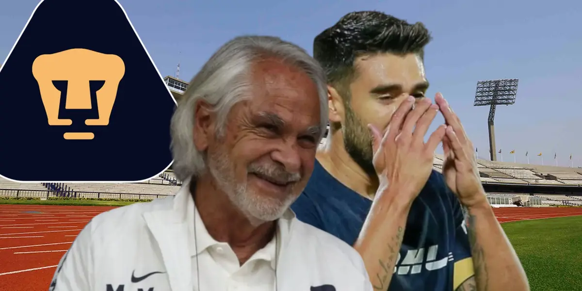 Miguel Mejía Barón y Eduardo Salvio / Foto: Club Universidad