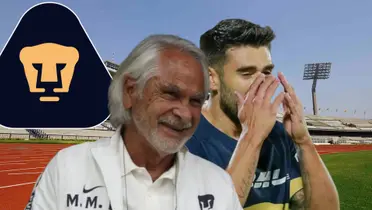 Miguel Mejía Barón y Eduardo Salvio / Foto: Club Universidad