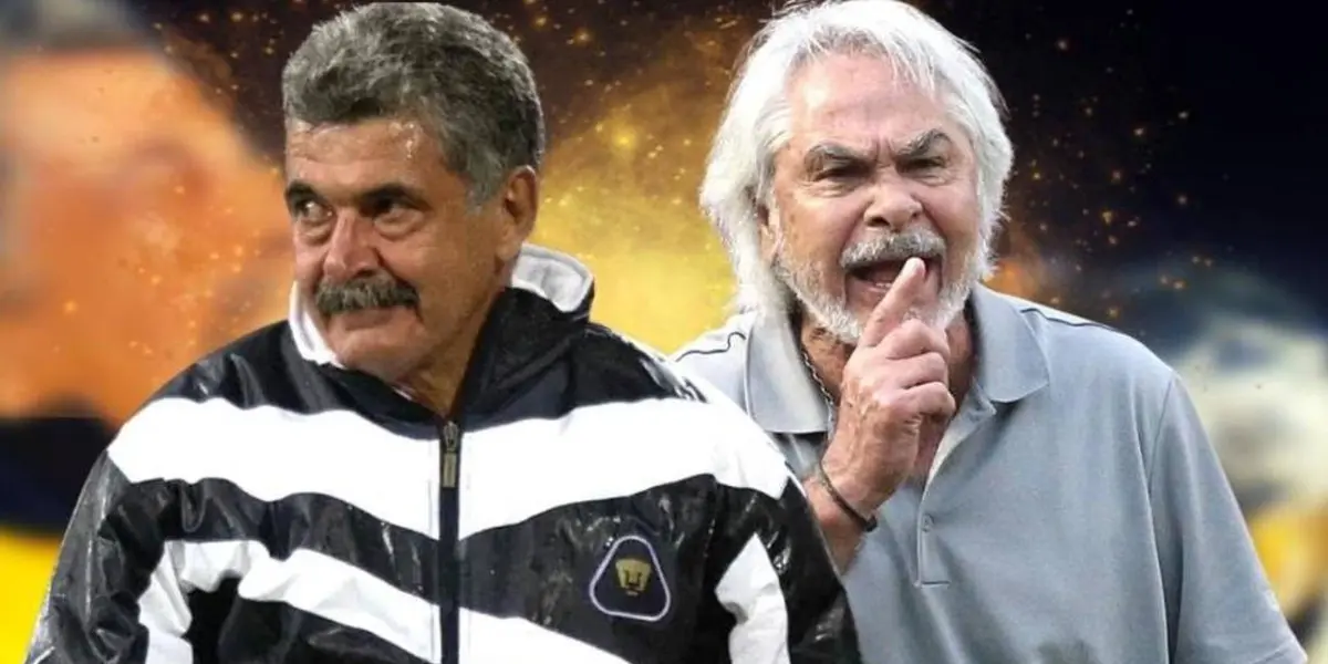 Miguel Mejía Barón y Tuca Ferretti Pumas | Foto: Mediotiempo