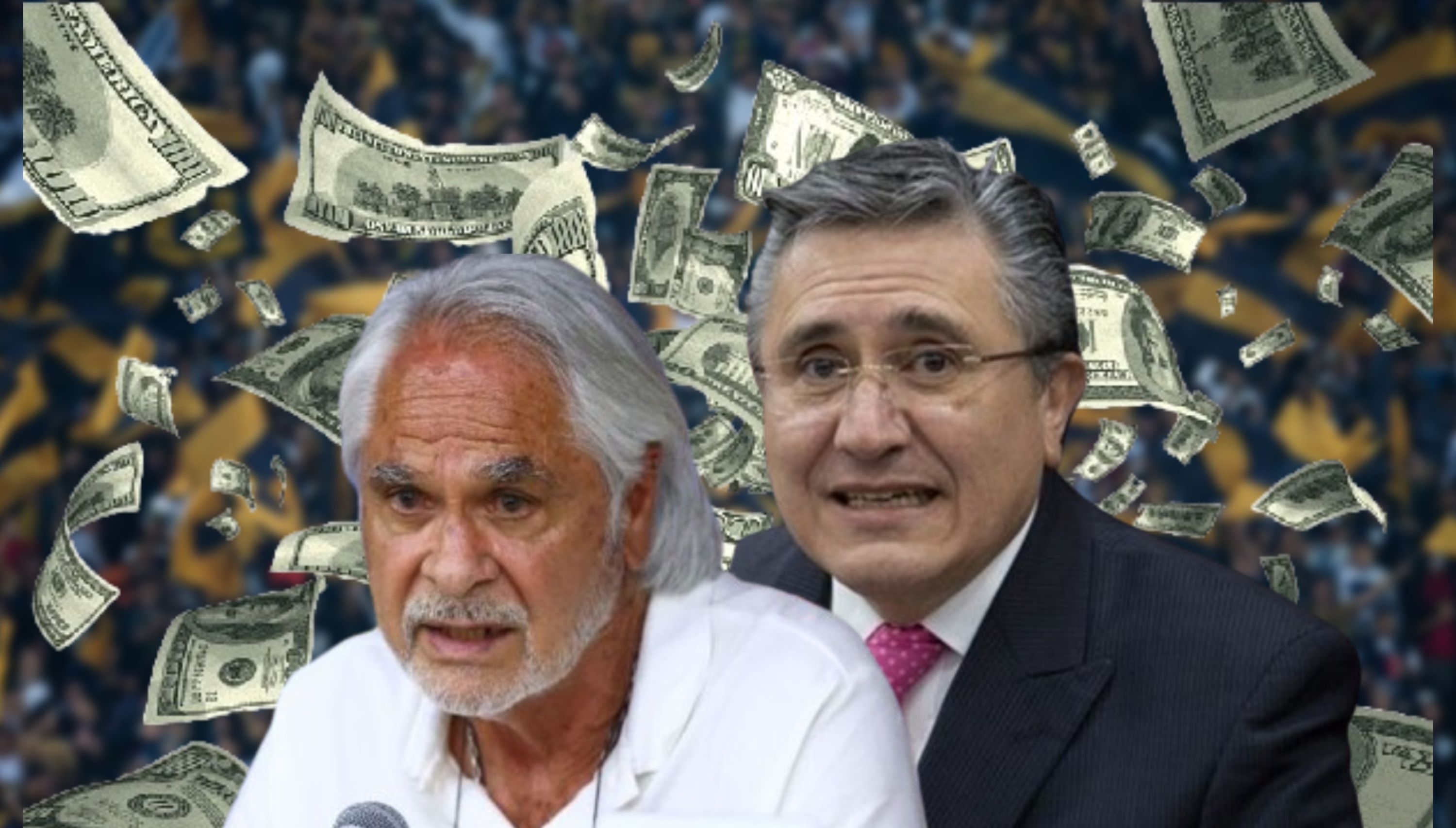 Miguel Mejía y Raúl González en conferencia de prensa (Fuente: Especial- Mexsports)