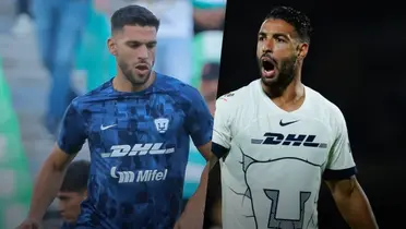 Nathan Silva y Lisandro Magallán con los Pumas