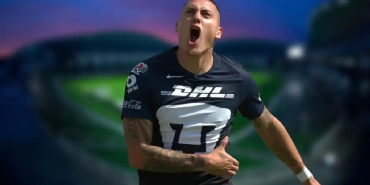 Nicolás Castillo con Pumas /Foto: Getty Images