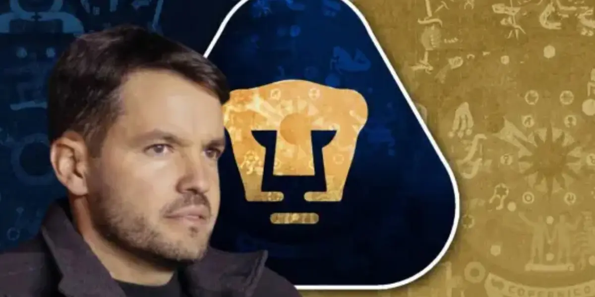 Nicolás Larcamon dirigiendo un juego de Necaxa (Fuente: Mexsports)