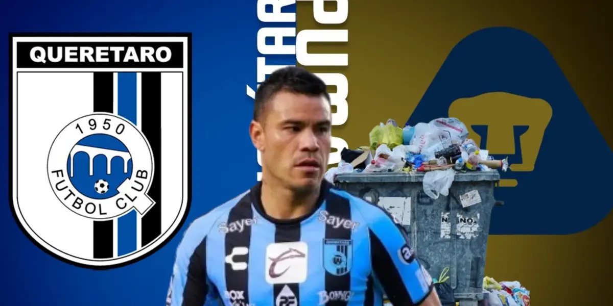 Pablo Barrera con la playera de Querétaro