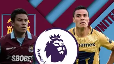 Pablo Barrera con Pumas y West Ham | Foto: Mexsport y Getty