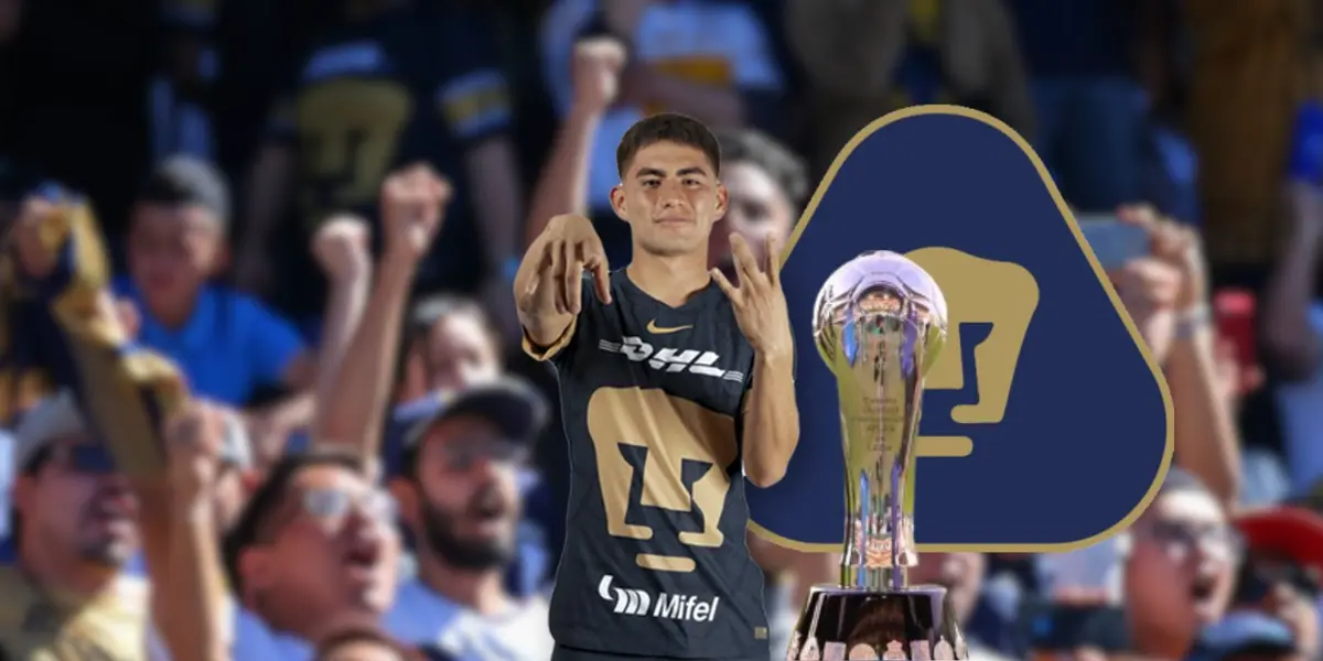 Pablo Monroy, lateral derecho de Pumas, durante un partido de Liga MX