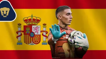 Padilla con Pumas y España/FOTO: C Merlo